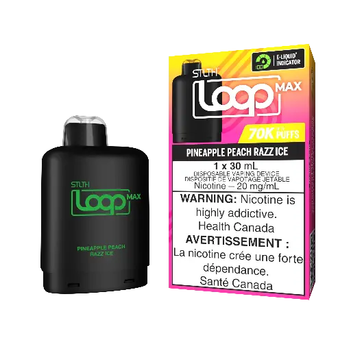 [LMX-PIN-PCH-RAZ] Loop Max - Pineapple Peach Razz Ice