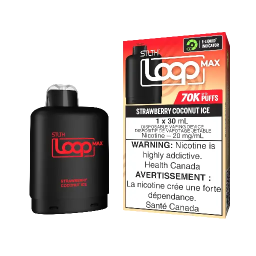 [LMX-STW-CNT] Loop Max - Strawberry Coconut Ice