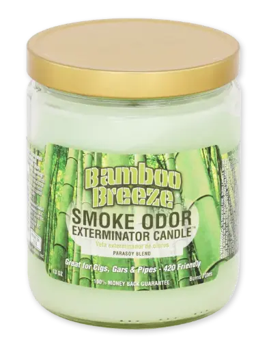Smoke Odor 13oz Candle - Bamboo Breeze 