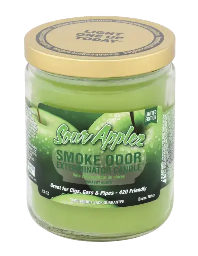 Smoke Odor 13oz Candle - Sour Apple