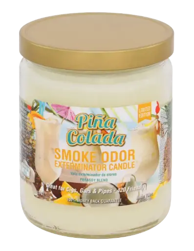 Smoke Odor 13oz Candle - Pina Colada